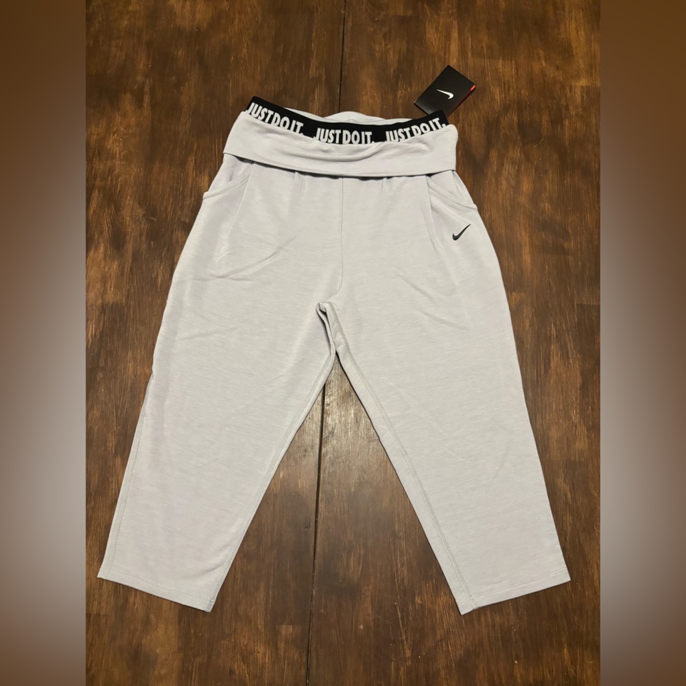 Nike Light Gray Capris